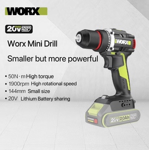 Trapano a Impatto Senza Fili 20V Brushless, Trapano a Pistola, Foratura Massima 30mm, Coppia 50N.m, Batteria al Litio 4.0Ah, Mini Multifunzione - Product Image 1