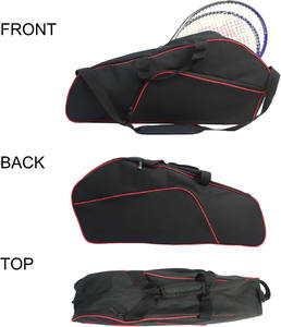 Muestra Gratuita de Bolsa de Tenis de Alta Calidad, Bolsa de Bádminton Personalizada, Bolsas Deportivas de Pádel - Product Image 3