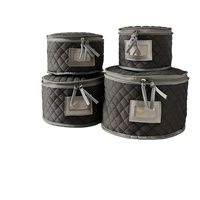 6 pièces de boîtes de rangement pour outils en tissu carrées, pliables, écologiques et classiques