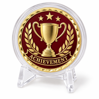 Trophée personnalisé, emblème de récompense, logo métallique personnalisé, vente en gros, cadeau événementiel, fournisseur OEM, fabricant, pièce commémorative