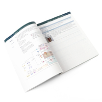 Cuaderno de Ejercicios Escolares Personalizado con Logotipo, Impresión Digital en Tapa Blanda, Servicio de Estudio para Escuelas Primarias en Inglés con Papel