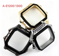 Voor A--E1200 1300 Volledig Metalen Case Mod Kit Roestvrij Stalen Bezel Case Met Band + Glas voor 3299 Model Upgrade Accessoires