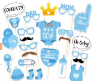 Accesorios <span class=keywords><strong>de</strong></span> papel para fiesta <span class=keywords><strong>de</strong></span> <span class=keywords><strong>cumpleaños</strong></span> <span class=keywords><strong>de</strong></span> bebé <span class=keywords><strong>de</strong></span> un <span class=keywords><strong>año</strong></span>, barba - Product Image 6