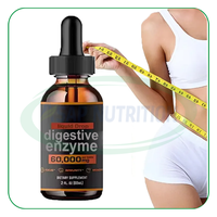 Compléments Ausreson : Gouttes de Probiotiques et d'Enzymes Digestives Végétaliennes pour le Soutien de la Digestion – Boisson Biologique Liquide