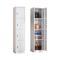 Armoire en acier à une porte, casier métallique à une seule porte, rangement pour salle de sport et école