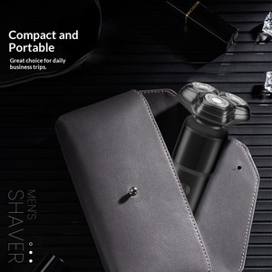USB Rechargeable Electric Shaver 3D Magnetic Floating Cutter <b>Head</b> Portable Travel Rotary <b>razor</b> - Product Image 5