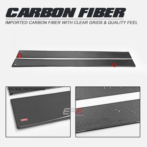 Extensión de faldones laterales de lujo de fibra de carbono EPA ATTK para Fiat 500 595 695 Abarth Serie 4 en adelante (Modelo S4 EU 2016-2023) - Product Image 2