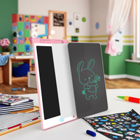 Tableta de escritura LCD colorida para niños, pizarra mágica, juguete de aprendizaje Digital, tableta de escritura de dibujo