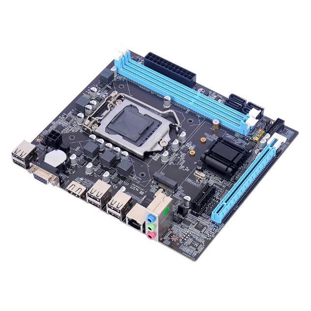 H61 Motherboard LGA1155 M.2 NVME Support 2XDDR3 RAM PCIE 16X for Office for PUBG CF LOL Gaming Motherboard