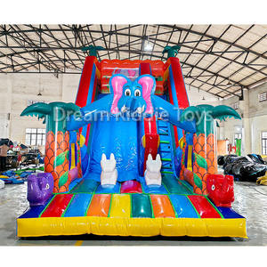 Jungleworld สไลด์รูป<span class=keywords><strong>สัตว์</strong></span>ป่ามีสไลเดอร์เป่าลมรูปช้างแห้งมีสไลเ<span class=keywords><strong>ด</strong></span>อร์เป่าลมสนามเ<span class=keywords><strong>ด</strong></span>็กเล่นกลางแจ้งแบบซาฟารีสำหรับเ<span class=keywords><strong>ด</strong></span>็ก - Product Image 6