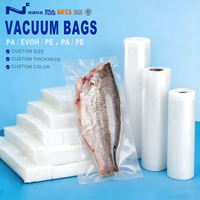 Sacs sous vide à trois soudures PA/EVOH/PE de qualité alimentaire pour aliments pour animaux, viande, fromage - Écologiques, imprimés UV