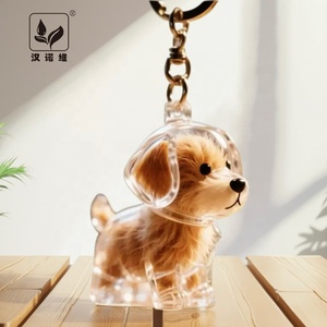 प्यारा कार्टून पालतू बाल पेलेंट कीचेन इको फ्रेंडली वाटरप्रूफ स्टोरेज बॉक्स टेडी हस्की कोरगी हाइलैंड डॉग - Product Image 1