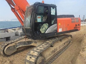 Excavatrice sur chenilles lourde Hitachi 350H d'occasion du Japon, 33 tonnes, Hitachi ZX350J-5G avec moteur, pompe et alternateur, modèle 2020, <span class=keywords><strong>prix</strong></span> avantageux - Product Image 4
