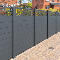 Clôture de balcon en aluminium résistante aux UV, écologique et imperméable pour une utilisation en extérieur