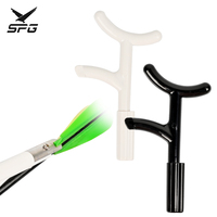 Outil de décapage et de réparation SPG Archery pour colle de plumes, lame de réparation pour ailes de flèches en fibre de carbone pure, accessoires pour flèches