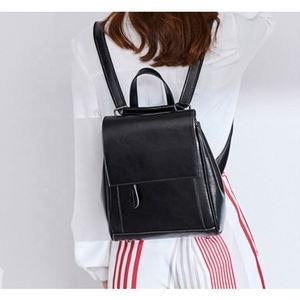 Fashionable Vintage <b>Brown</b> Women <b>Backpack</b> Genuine Leather - Product Image 6