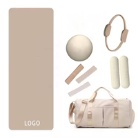 Ensemble d'accessoires de yoga et de Pilates portable en 5 pièces avec composants en EVA/PP/silicone pour débutants