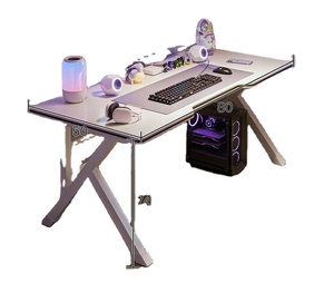 Mesa de Computadora Multifuncional para Deportes Electrónicos Suessen, con Iluminación Moderna, Personalizable - Product Image 3