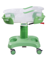 Mobilier d'hôpital soins médicaux pour nouveau-nés berceau réglable berceaux poussette chariot lit bébé chariot chariot pour bébés