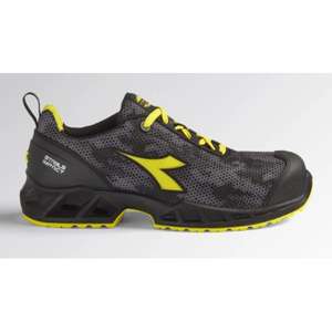 DIADORA UTILITY-701,177671-C2541/43 Calzado de seguridad de corte bajo negro/gris en tejido técnico poliéster repelente al agua 350-g/m² S3 - Product Image 1