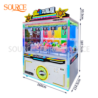 Machine d'arcade à monnayeur à cinq griffes pour adultes, grande taille, pour centres commerciaux, salles de jeux, parcs d'attractions et salles de jeux familiales - En promotion