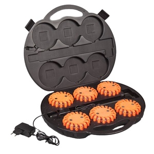 Car ceiling red and blue sentry box flashing <b>lights</b> barricade strobe <b>lights</b> flashing rotating round work <b>lights</b> - Product Image 1