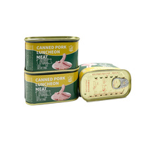 Factory Supply Nutritious Instant Health Survival Sterilized Canned Pork Luncheon Meat Salt Preservation 3 Year Shelf Life No