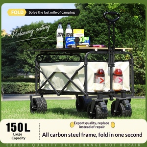 Chariot de <span class=keywords><strong>camping</strong></span> pliable personnalisé pour l'extérieur, petit chariot de terrain, équipement de terrain - Product Image 3