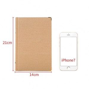 Custom Leather Thick Hardcover Vintage Journal A5 <b>Notebook</b> <b>Blank</b> Paper Sketchbook Diary Supplies MOQ 100 PCS - Product Image 2