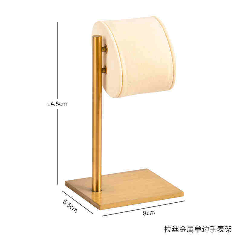 Métal brossé 1 pied