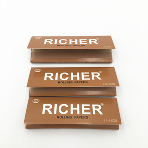 Precio de fábrica: Kit de accesorios para fumar, tamaño 1 1/4, con papel de liar, molinillo de plástico, bandeja metálica, kit para fumar hierbas, al por mayor. - Product Image 2