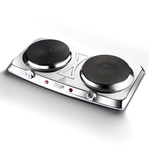 AKANE電気ストーブEstufaEl é ctrica 2000wデュアルプレートパワーステンレス鋼ハウジング均一熱洗浄しやすい表面 - Product Image 3