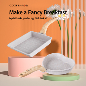 Sartén Antiadherente <span class=keywords><strong>de</strong></span> Aleación <span class=keywords><strong>de</strong></span> Aluminio con Revestimiento <span class=keywords><strong>de</strong></span> Piedra Maifan para Huevos y Hamburguesas, Juego <span class=keywords><strong>de</strong></span> 4 Piezas, Utensilios <span class=keywords><strong>de</strong></span> Cocina Infantiles con Mango <span class=keywords><strong>de</strong></span> Madera - Product Image 4