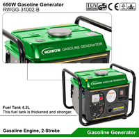 2-Takt 800W kleine Mini tragbare Gasgeneratoren Home Camping Benzin Elektro generator Set Benzin Stromer zeuger zu verkaufen