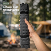 Coussin de siège auto-gonflant avec éponge haute densité 4 cm, en TPU et soie de lait, portable pour camping, bureau, concert, vente en gros