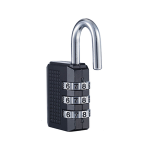 <span class=keywords><strong>Cadenas</strong></span> à combinaison à 3 roues avec <span class=keywords><strong>code</strong></span> réinitialisable pour boîte à outils - Product Image 2