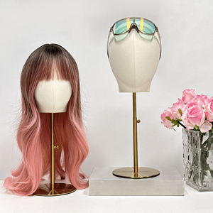 Thiết kế ban đầu sợi nhỏ mannequin Head nam và nữ Head form hat Headband tóc giả kính mát hiển thị với Vòng cơ sở - Product Image 5