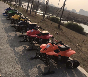 子供用110ccスノーモービル、スノーバイク、110cc ATV、スキーバイク、子供用ATV、スノーモービル、電動マウンテンバイク - Product Image 6