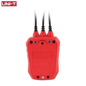Detector Trifásico Sin Contacto UNI-T UT262E, Comprobador de Rotación de Fases, Secuenciador de Fases, Buscador de Disyuntores 70V-1000V CA, LED, Zumbador, 1 Año de Garantía - Product Image 5