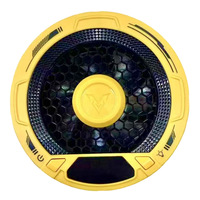 Dissipateur thermique pour téléphone et tablette F36, 18W, grande surface, refroidissement forcé, adhésif magnétique, éclairage RGB coloré, haute efficacité