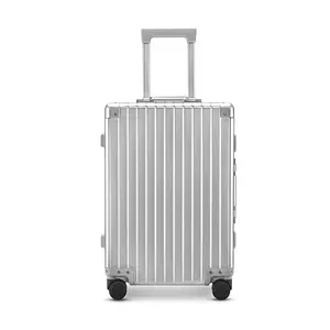 All Aluminum Luggage High Quality Travel Case Business Aluminum Trolley Bag