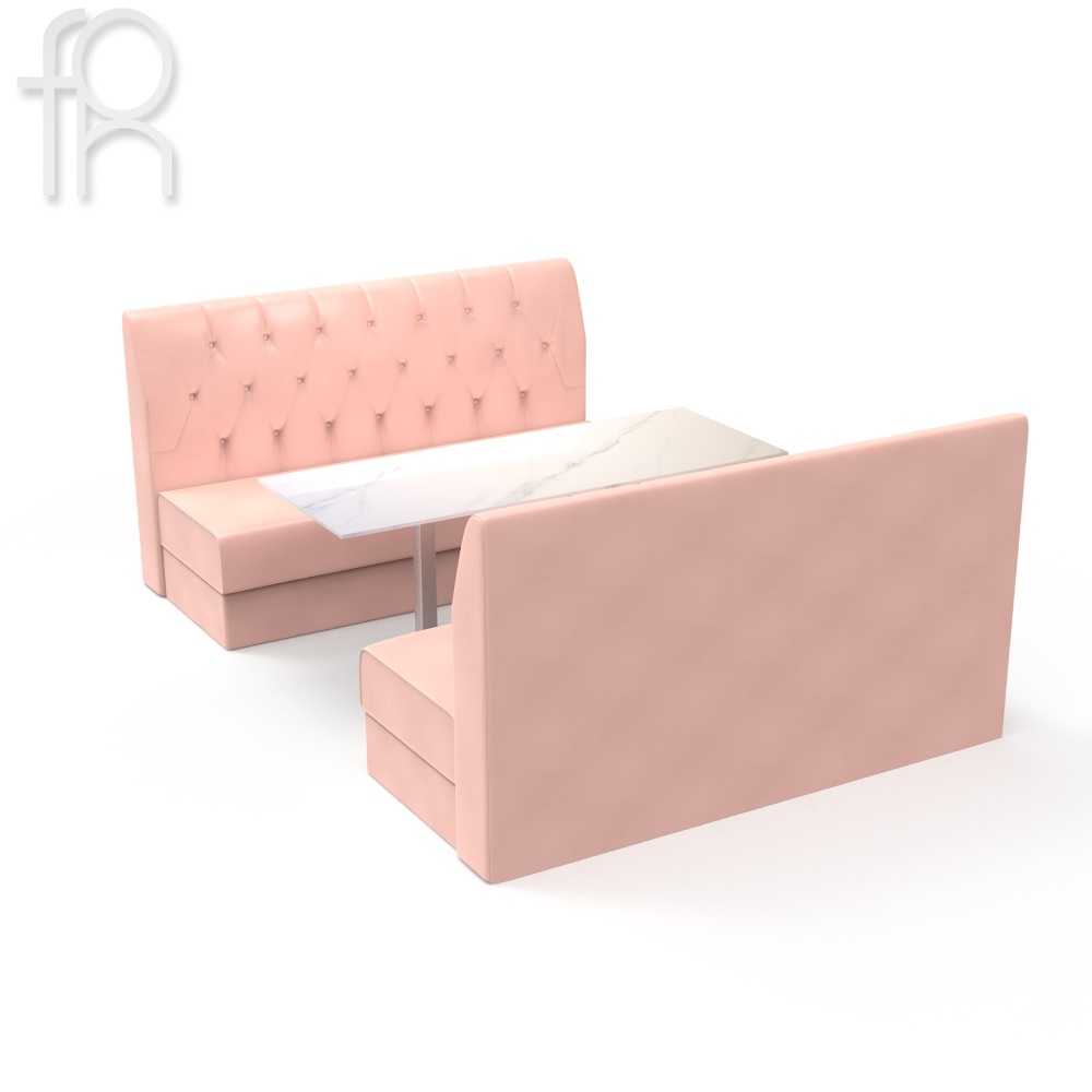 restaurant circular sofa