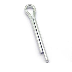 Goupilles fendues Cotter, norme GB/T91, en alliage zingué, goupilles de retenue brillantes, goupilles de verrouillage, rivets - Product Image 1