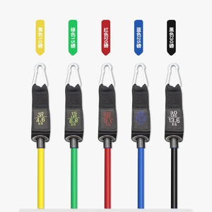 Bandes de résistance Golden Wolf Star 10-30 Lbs en TPE élastique pour l'entraînement de la force des jambes et des hanches, fitness à domicile - Product Image 2