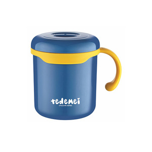 Bol en acier inoxydable 304, boîte à lunch pour enfants, boîte à nourriture pour bébé anti-chute, isolée et chauffante avec poignée - Product Image 6
