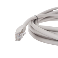 Kabel Patch VCOM SFTP Cat6 CCA 1Gbps Gigabit Ethernet untuk Teknisi Jaringan Pusat Data Kantor Perusahaan