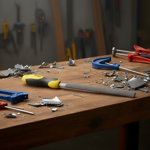 Râpe demi-ronde Stanley 150 mm pour le travail des métaux - Product Image 3