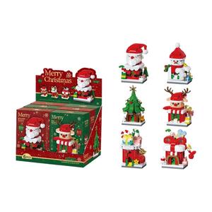 Bloques de Construcción Navideños, Juguete Educativo de Ensamblaje DIY para Niños y Adultos, Decoración Festiva, Venta al por Mayor para Mayores de <span class=keywords><strong>6</strong></span> Años - Product Image 2