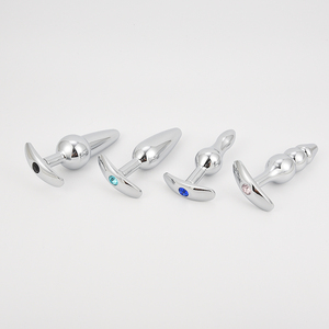 Verrouillable En Acier inoxydable Permanent <span class=keywords><strong>Plug</strong></span> <span class=keywords><strong>Anal</strong></span>, Av Plus Amour Sexe Jouets - Product Image 4