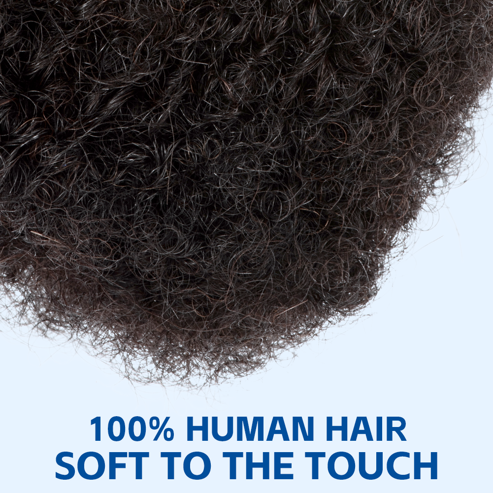 Wholesale Brazilian Afro Kinky Remy Bulk Hair 30/1B/30 Micro Twist Detail Section 8